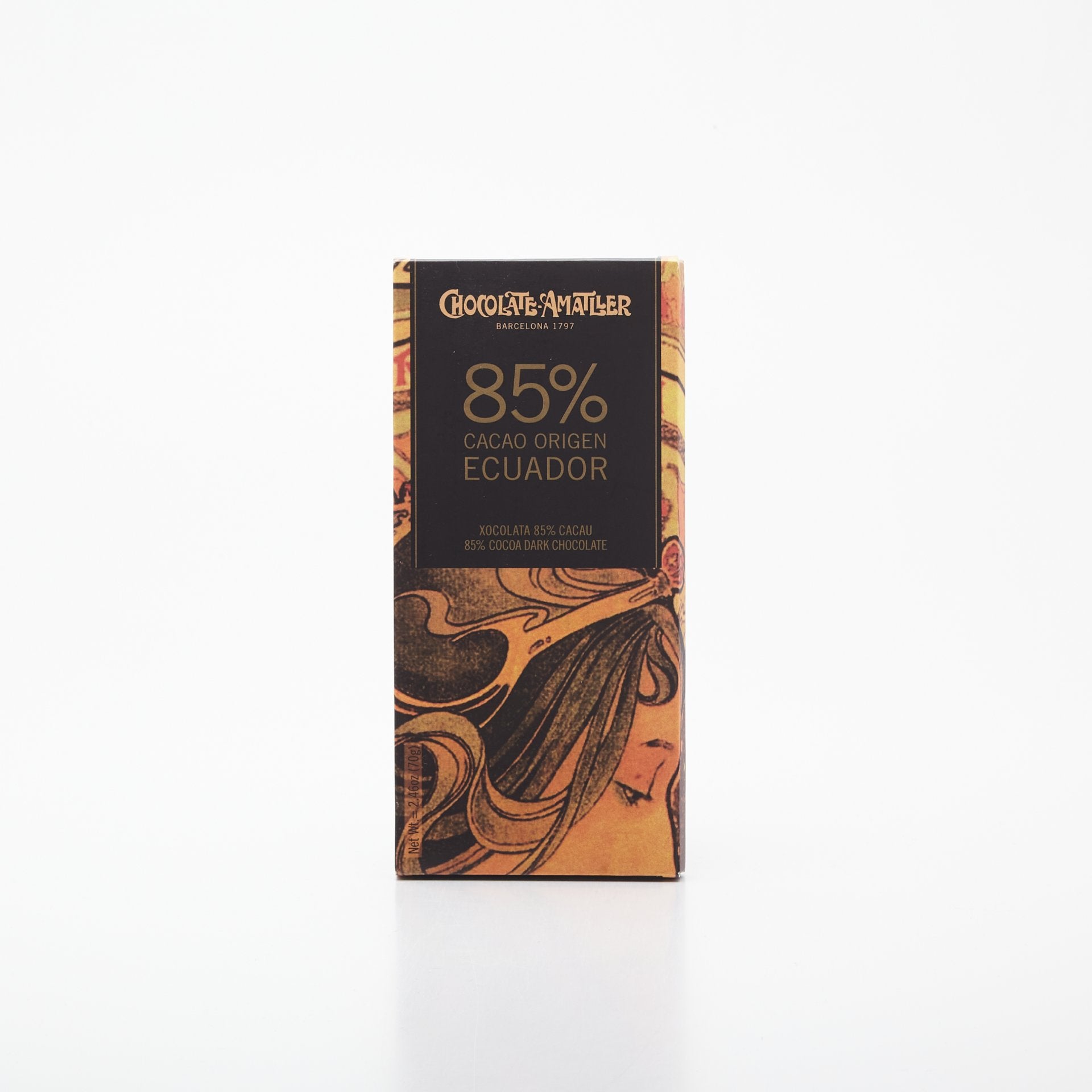 85% Horká Ekvádor 70g.