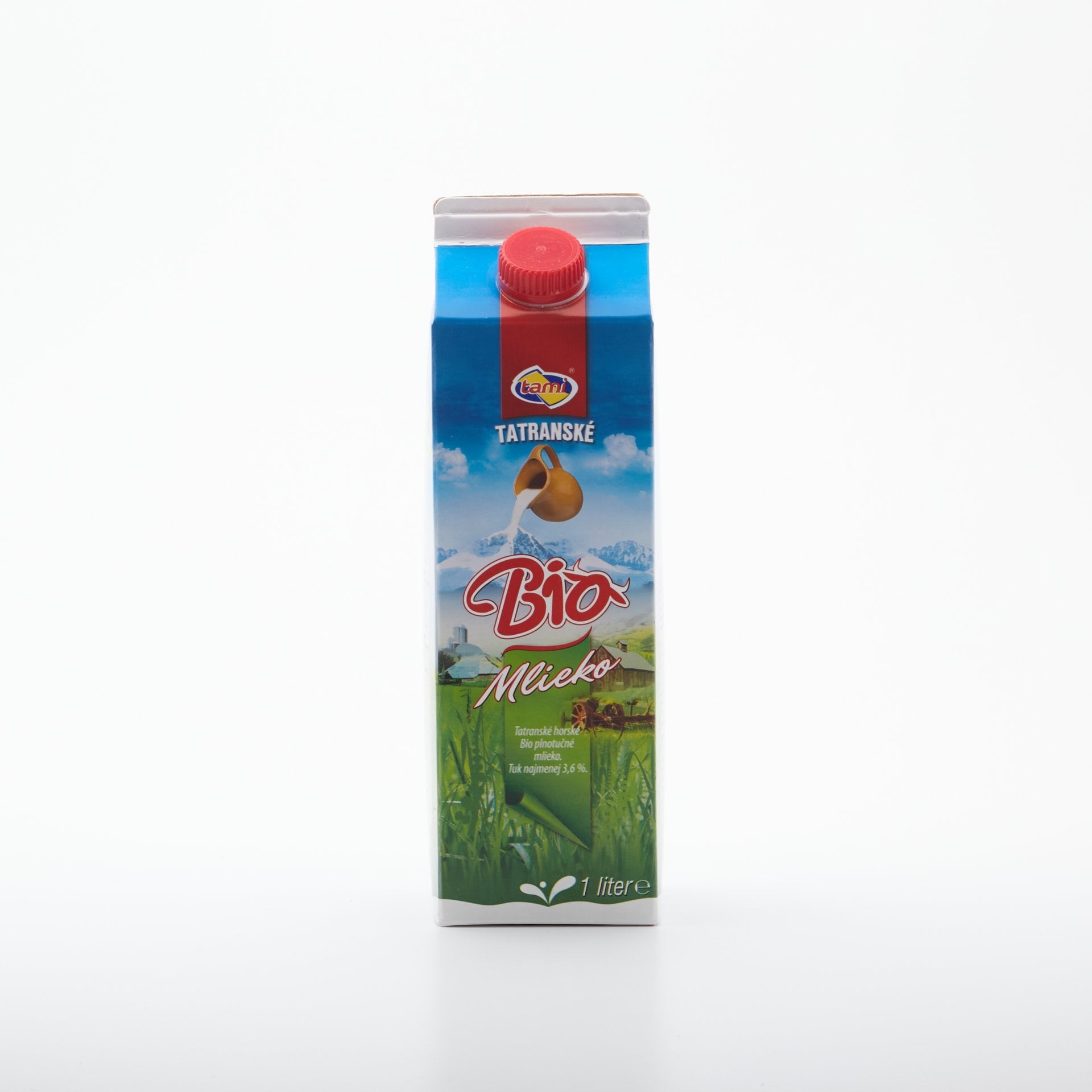 BIO Mlieko plnotučné 3,6%.