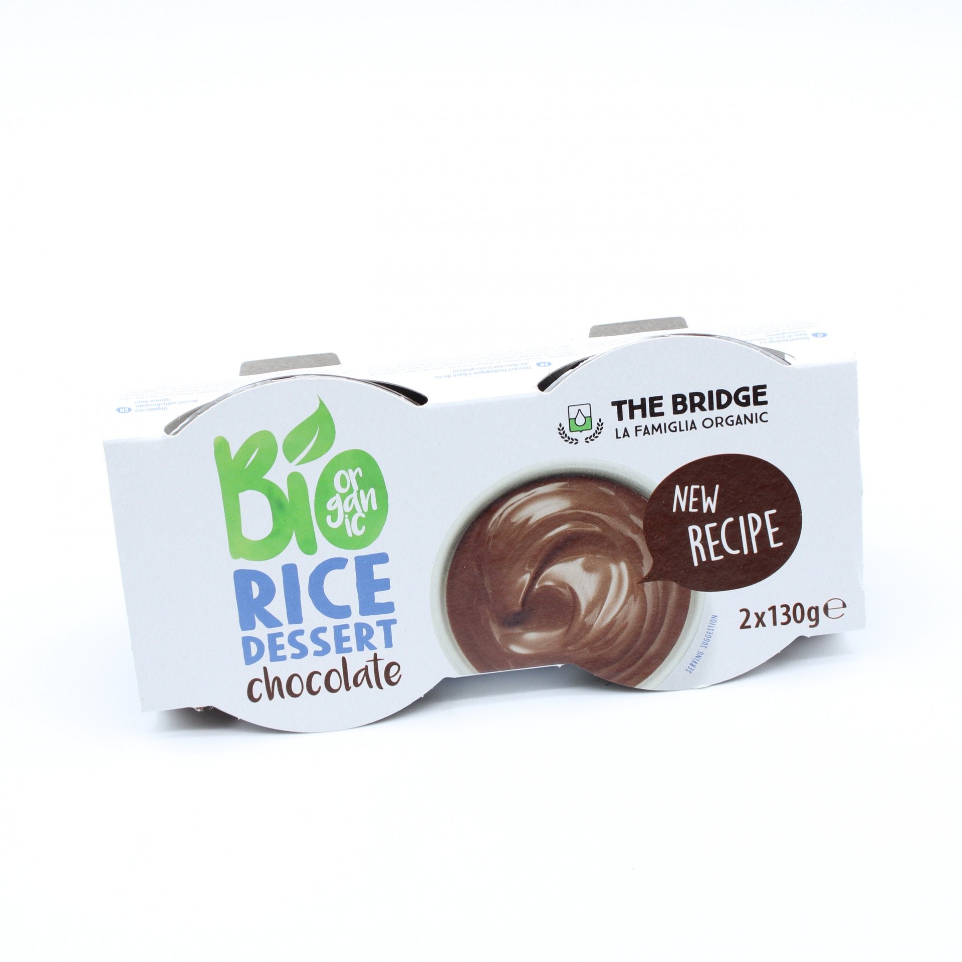 BIO Ryžový dezert čokoláda 2x130g.