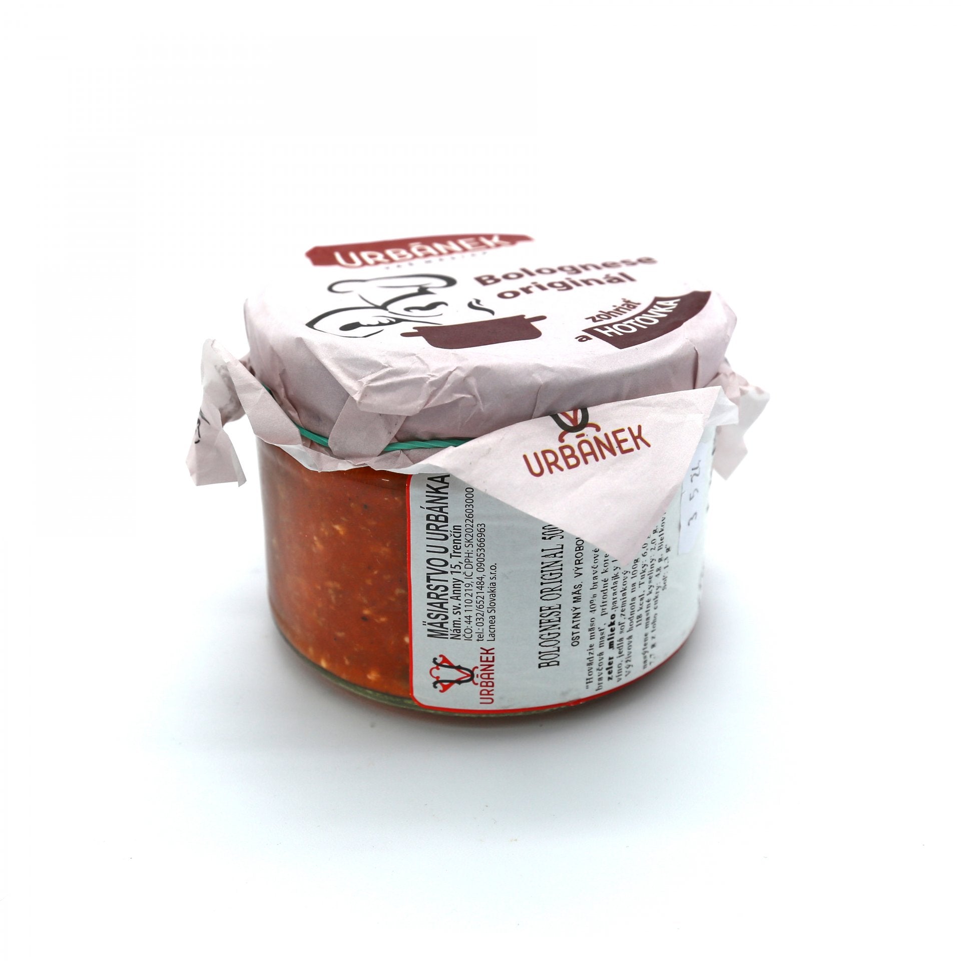 Bolonská omáčka s hov.a brav. mäsom 500g.