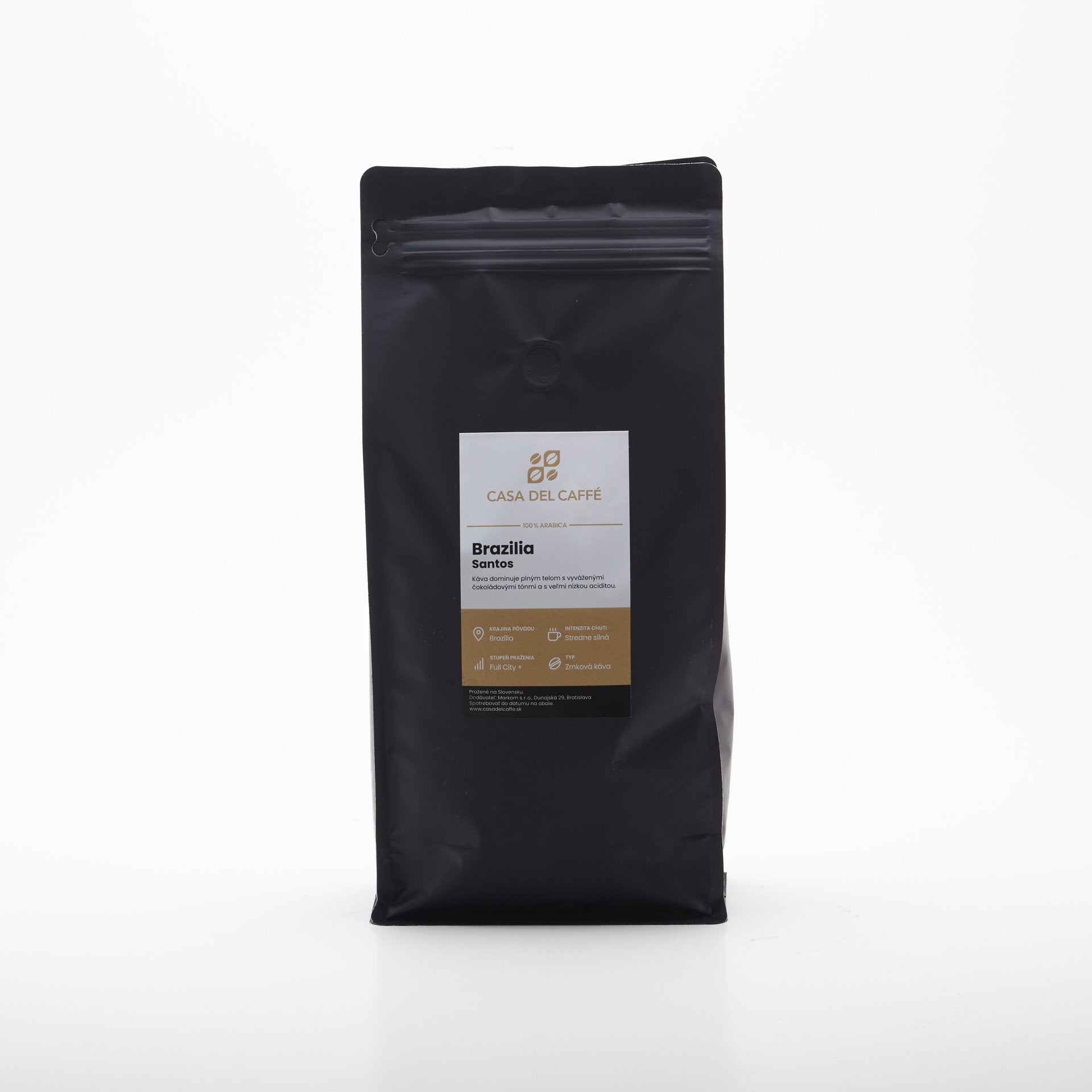 Casa del Caffe Brazília Santos 1kg.