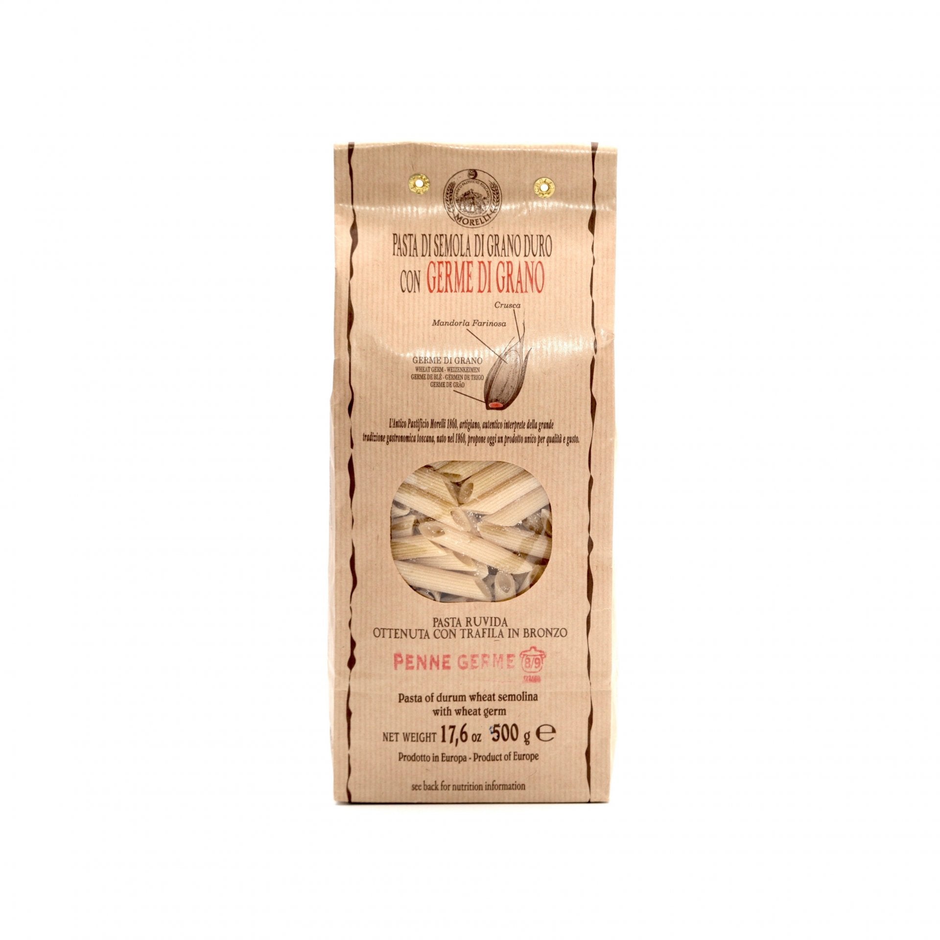 Cestoviny penne germe 500g.