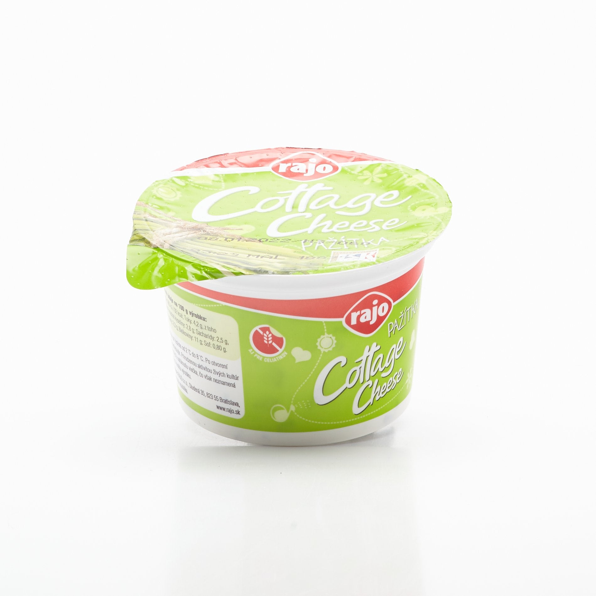 Cottage cheese pažítka 180g.