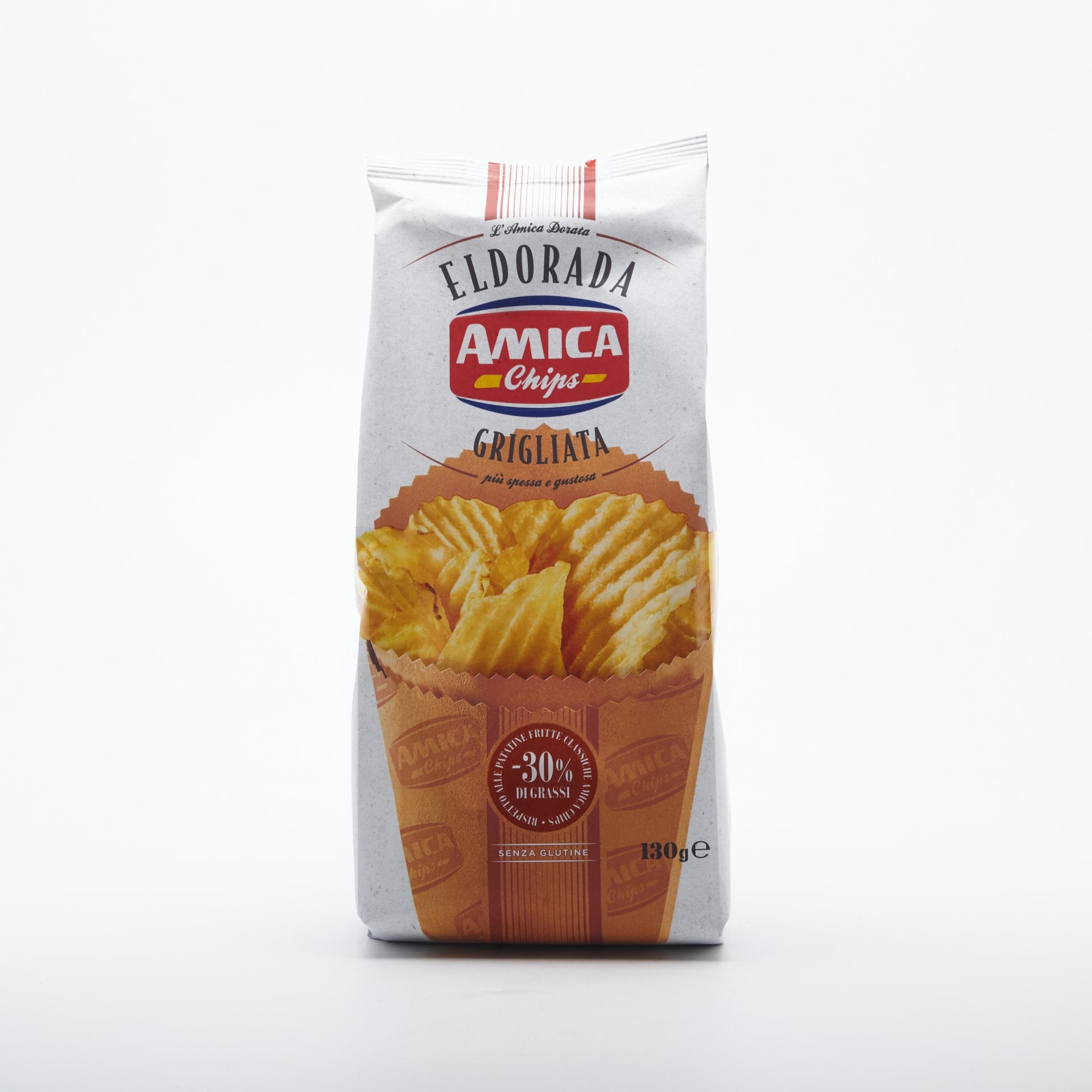 Alfredo´s Chips ruffle 130g.