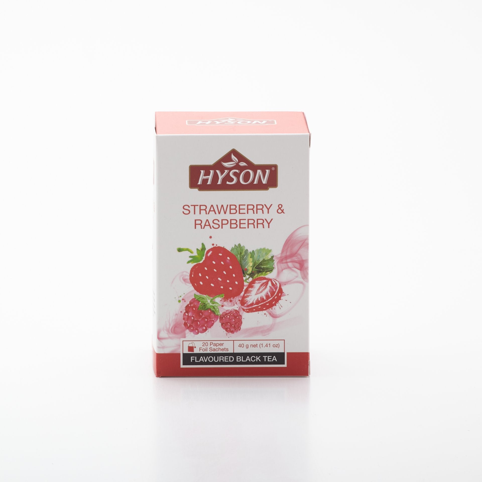 HYSON Strawberry & Rasberry 20x2g.