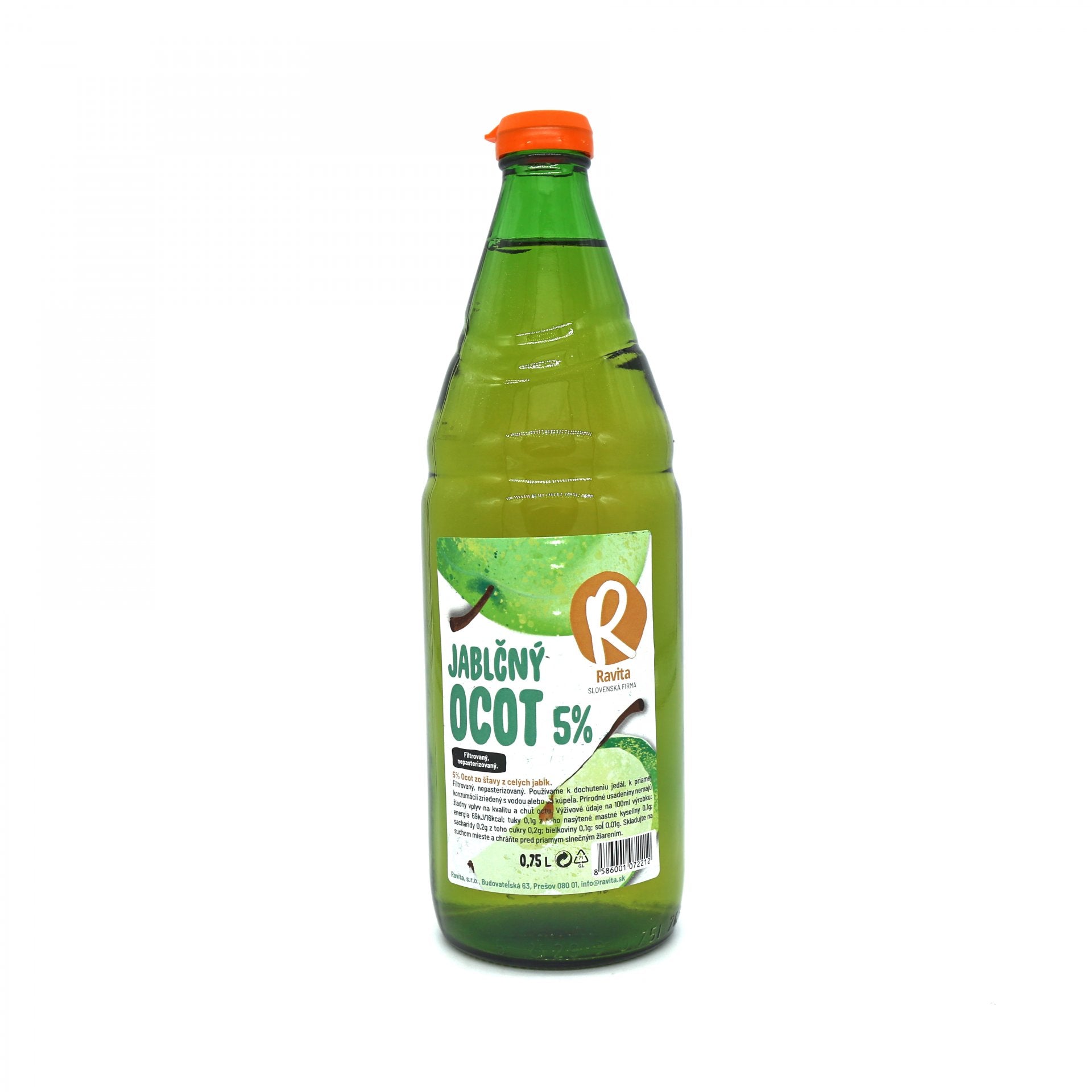 Jablčný ocot 750ml.