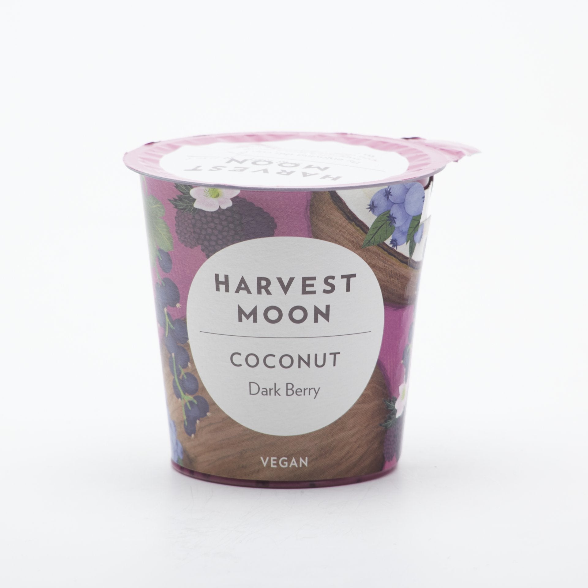 BIO Kokosový jogurt tmavé bobule 125g.