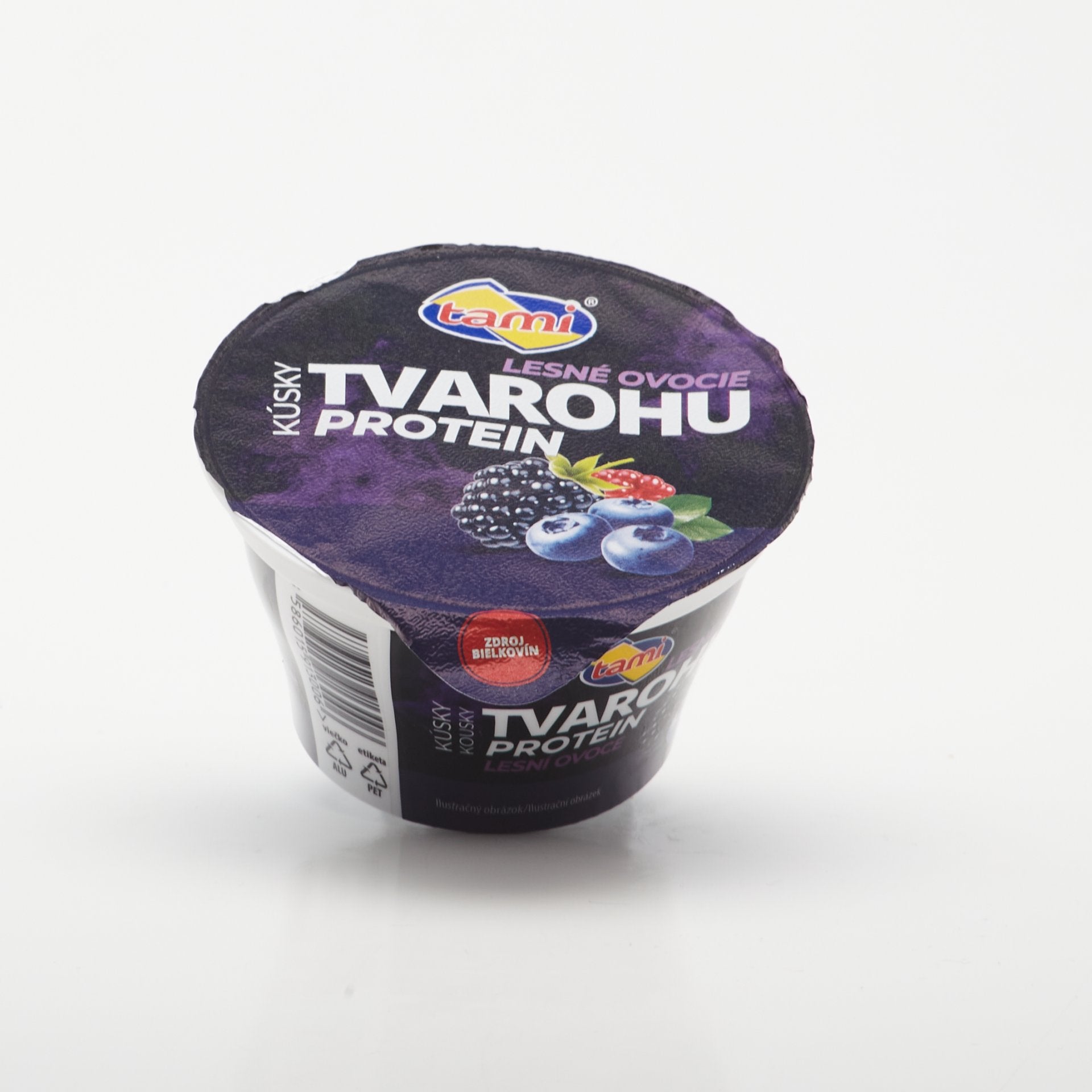 Kúsky tvarohu na les. ovoc. Protein 150g.