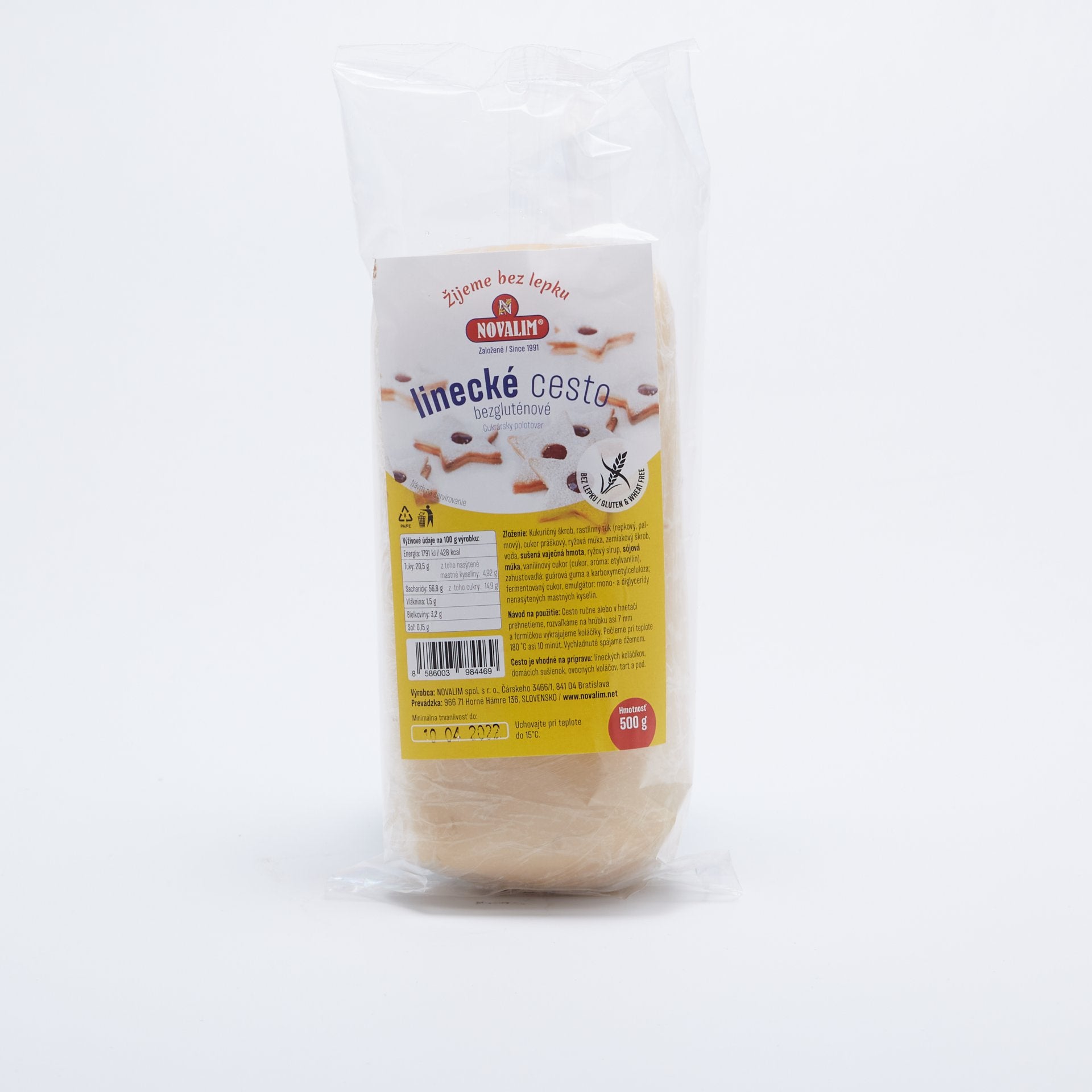 Linecké cesto bezgluténové 500g.