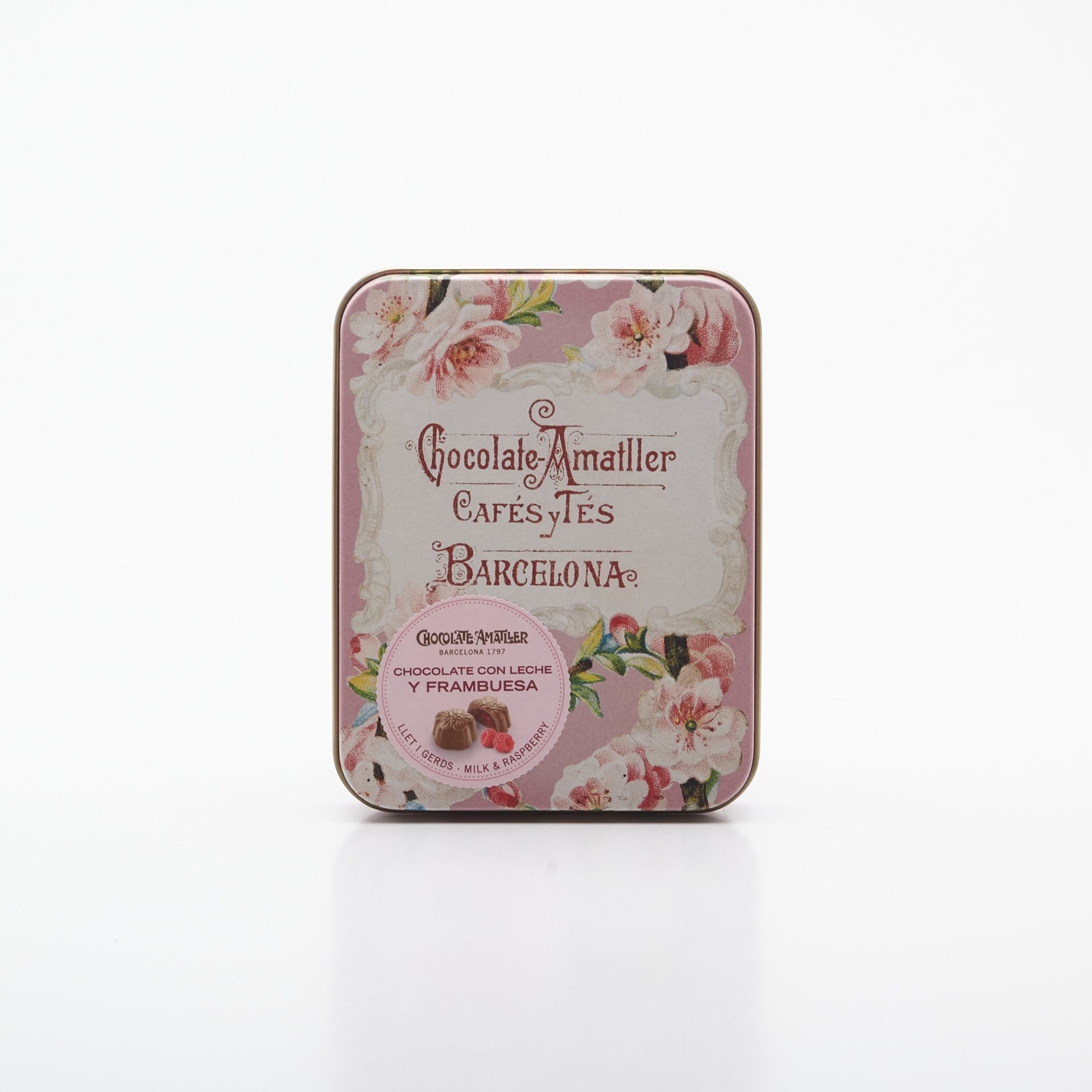 Malinové pralinky v krabičke 72g.