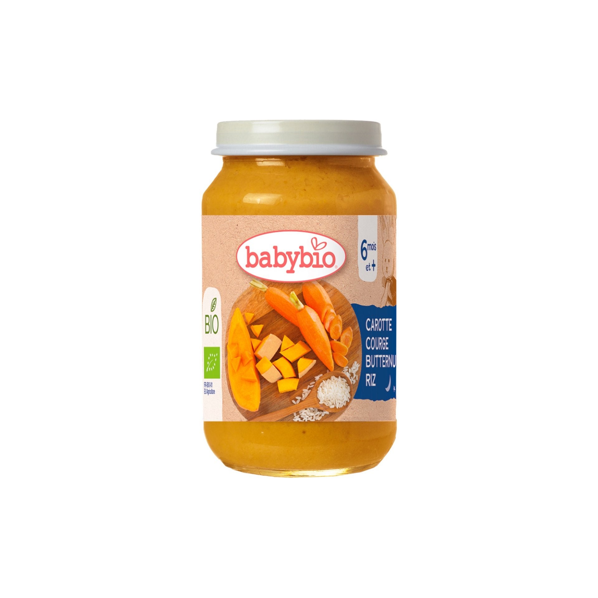 Mrkva, tekvica a ryža 200 g.