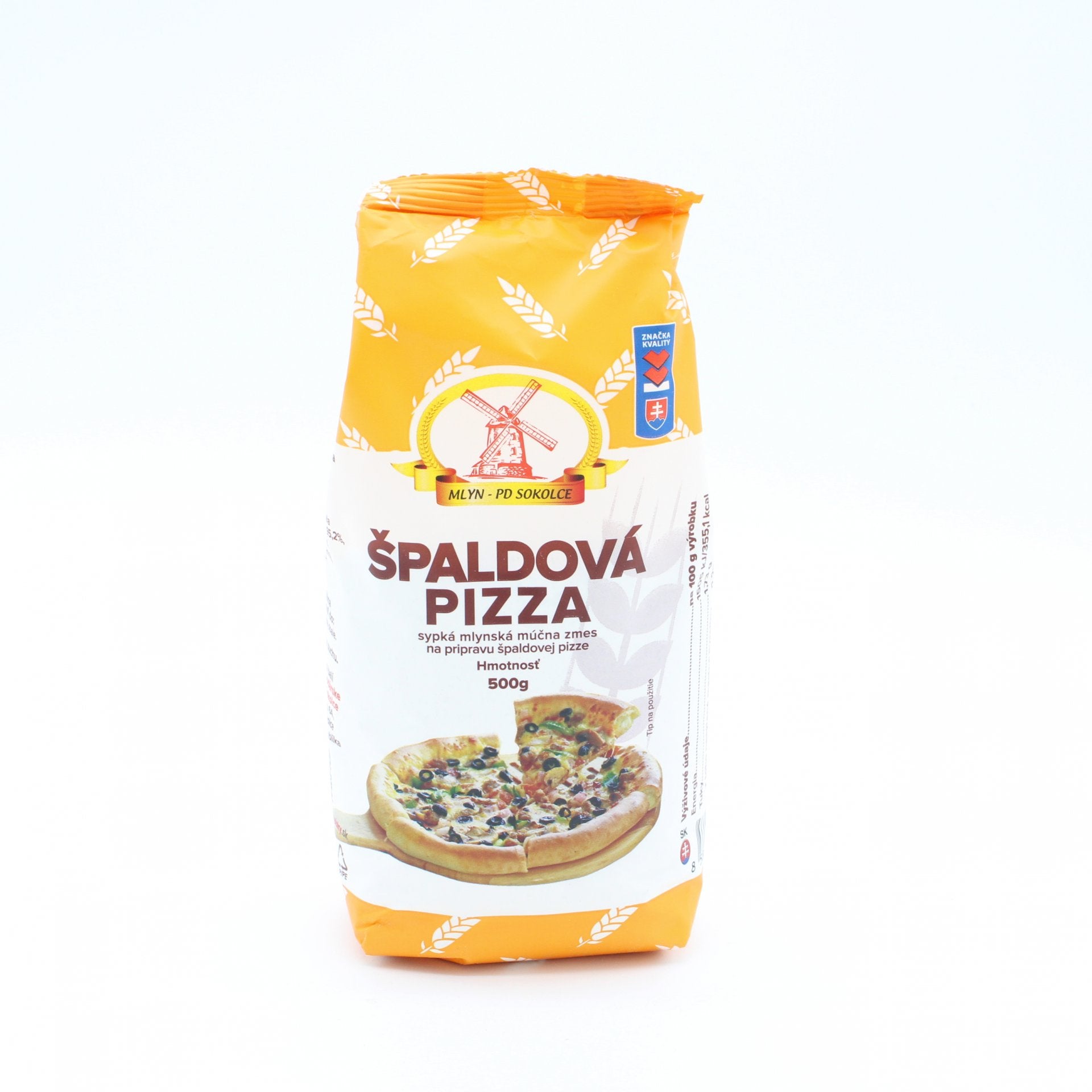 Múčna zmes špaldová pizza 500g.