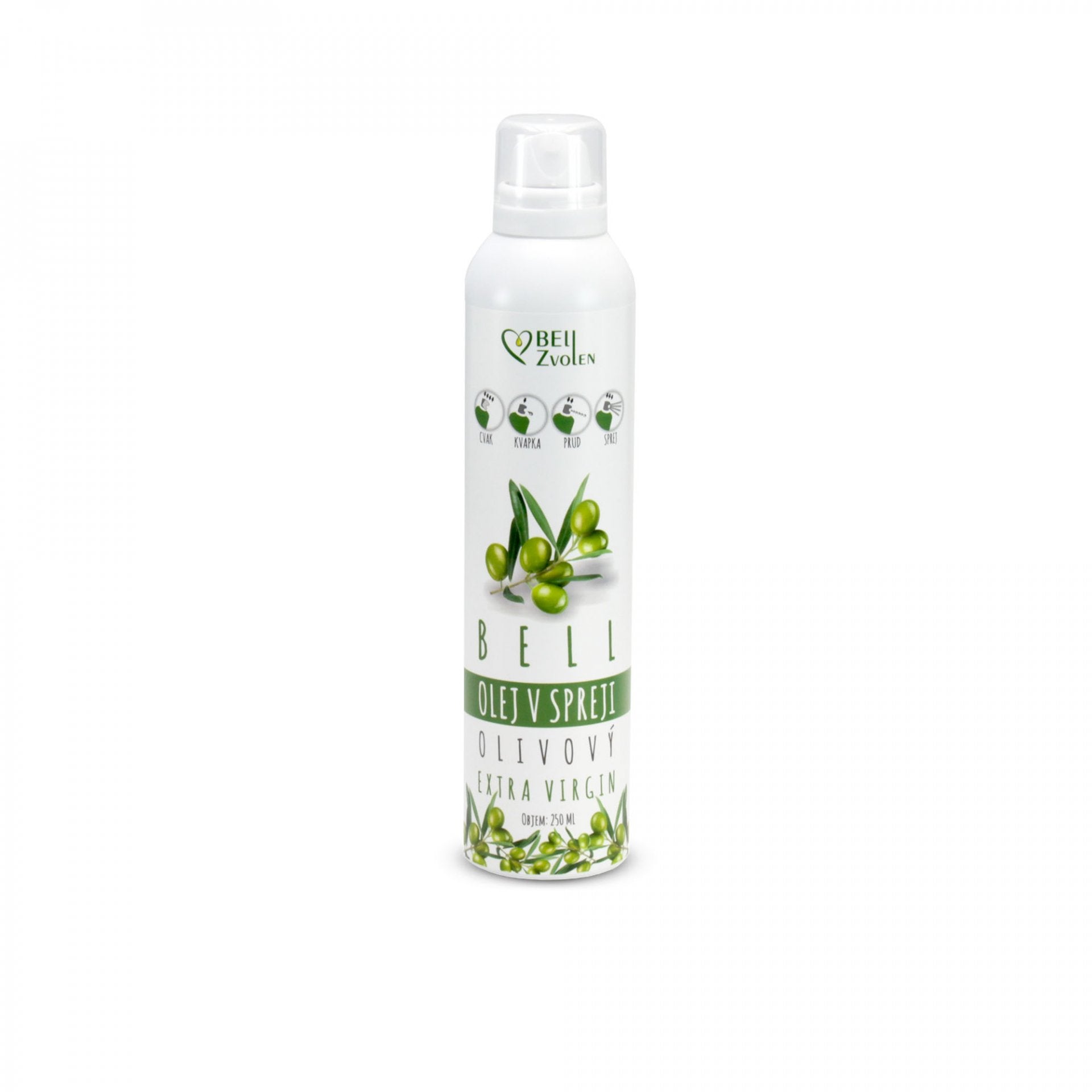 OLEJ V SPREJI Olivový Extra Virgin 250ml.
