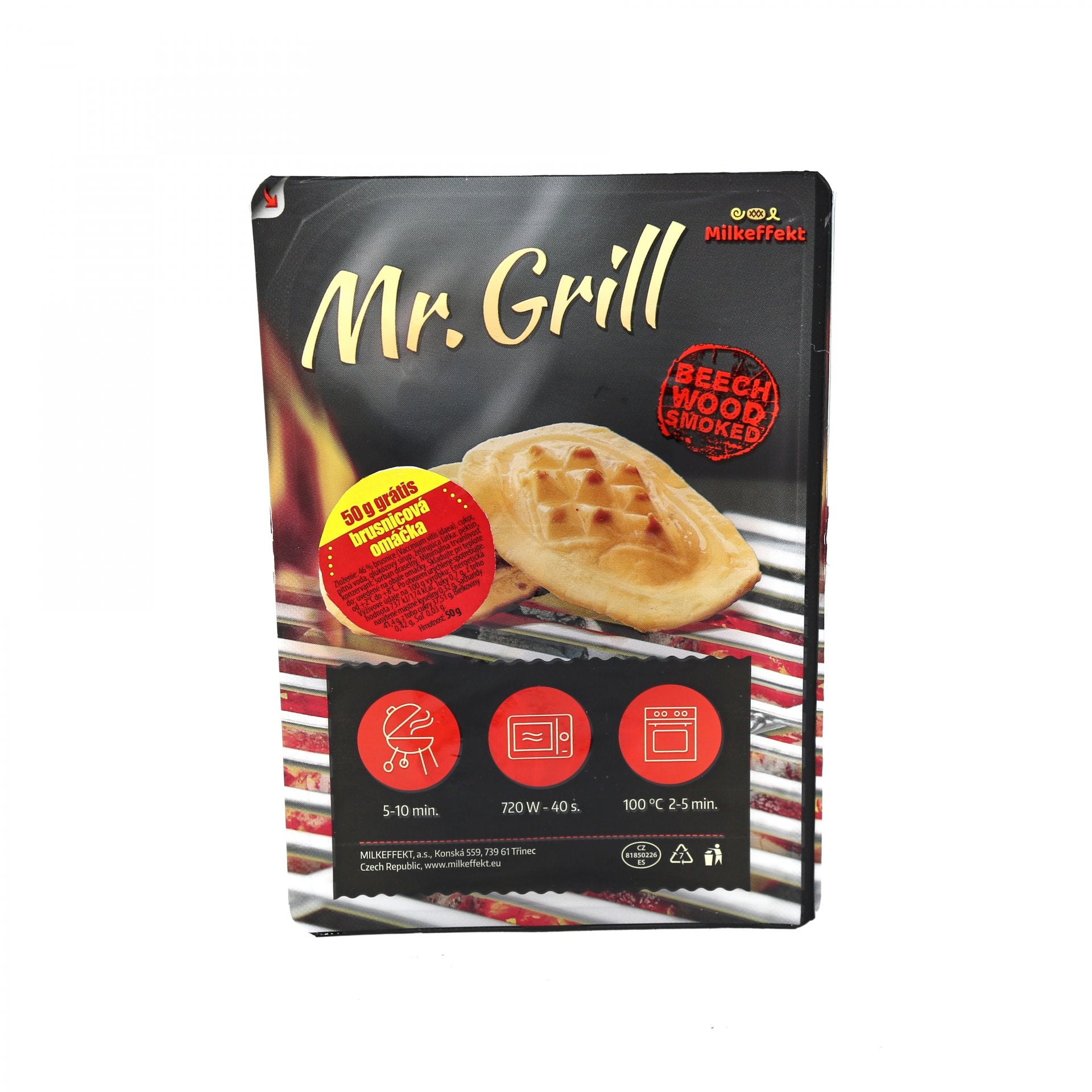 Oštiepky na gril s brusnicovou omáč.175g.