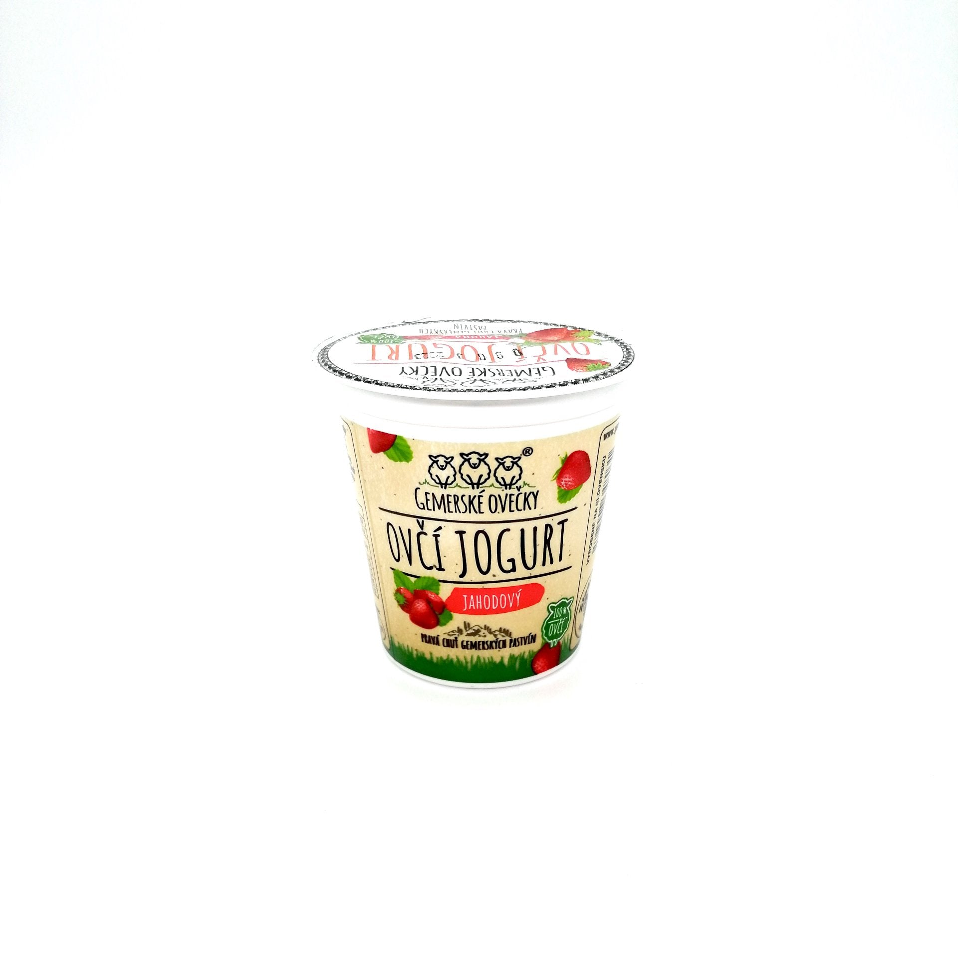 Ovčí jogurt jahoda 150g.