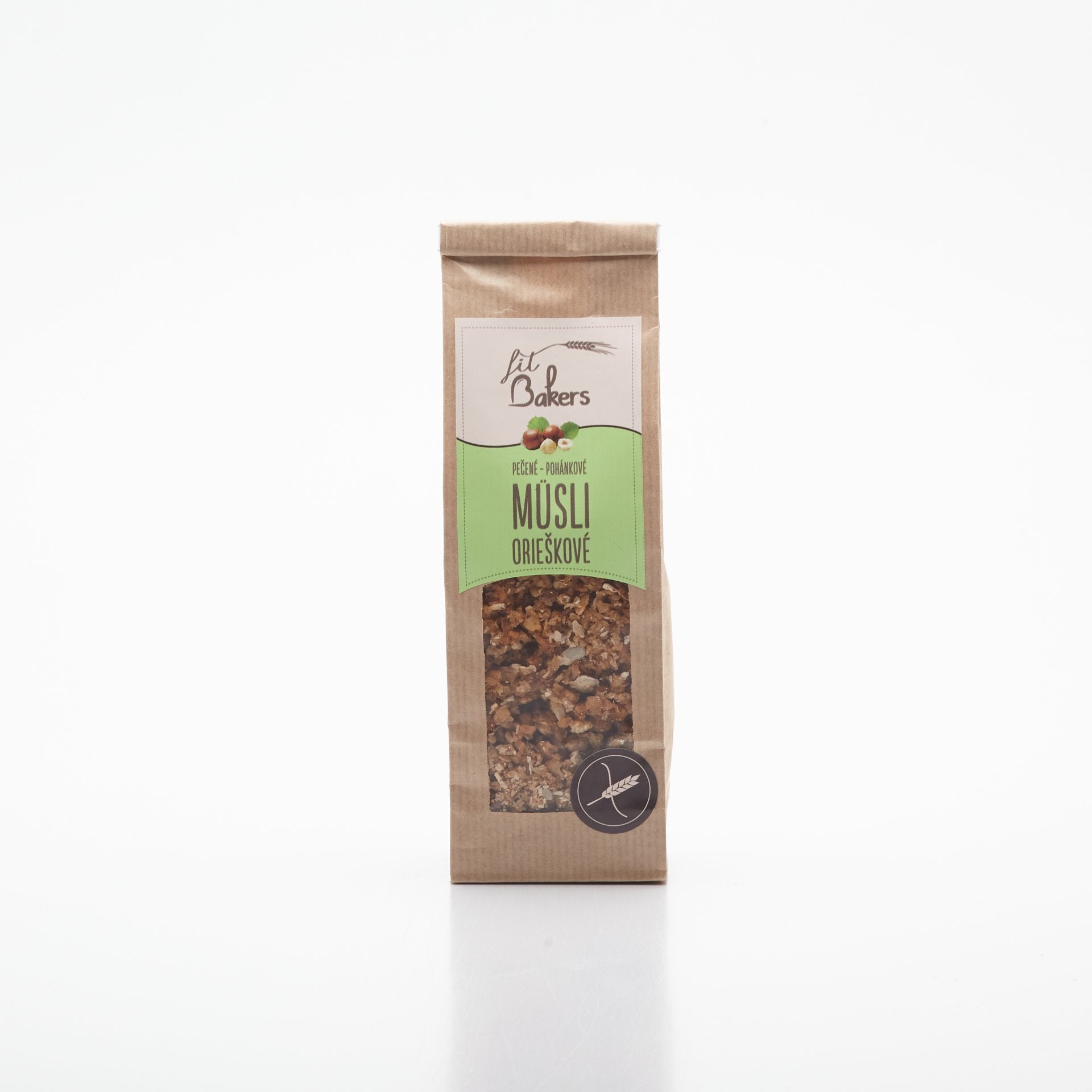 Pohánkové domáce musli orieškové 120g.