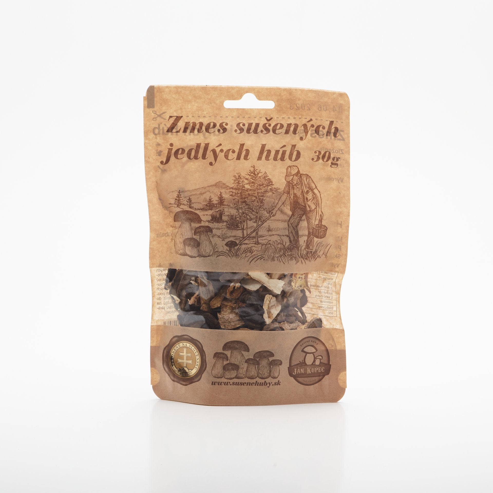 Zmes sušených húb 30g.