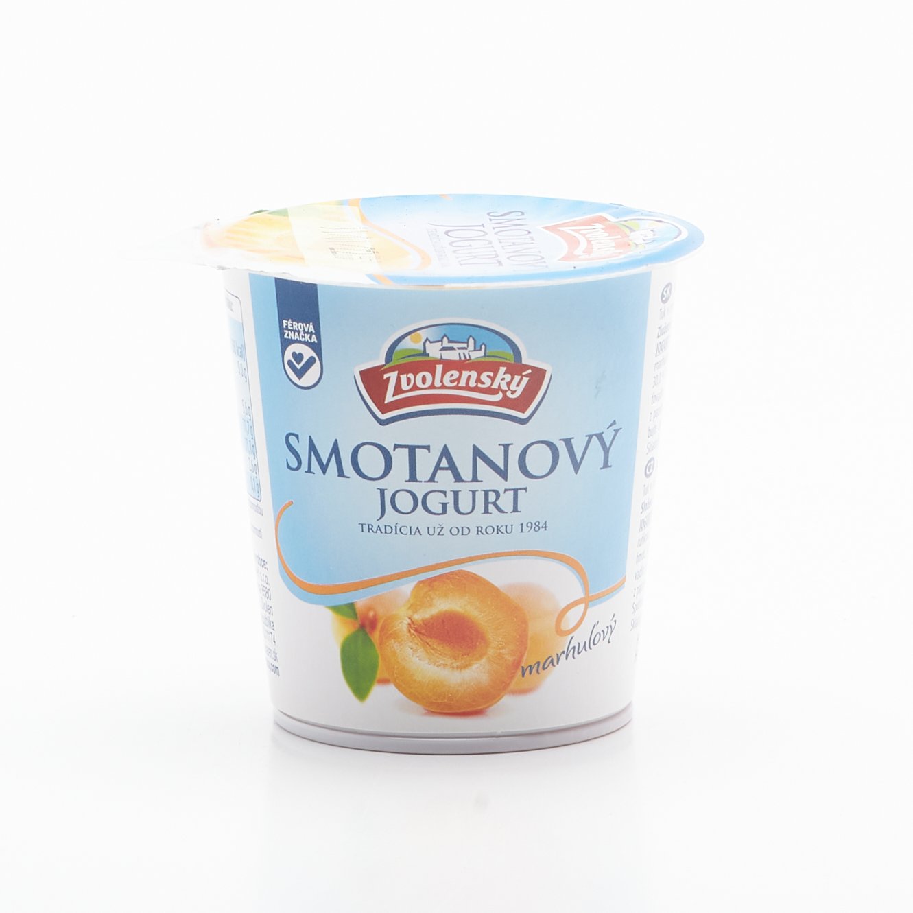 Zvolenský smotanový jogurt marhuľa 145g.